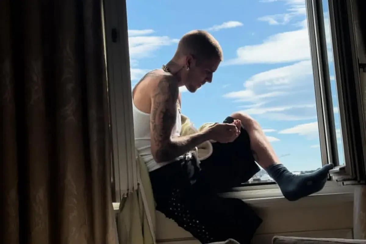 Lirik lagu Swag Justin Bieber. (Sumber: Instagram/@lilbieber)