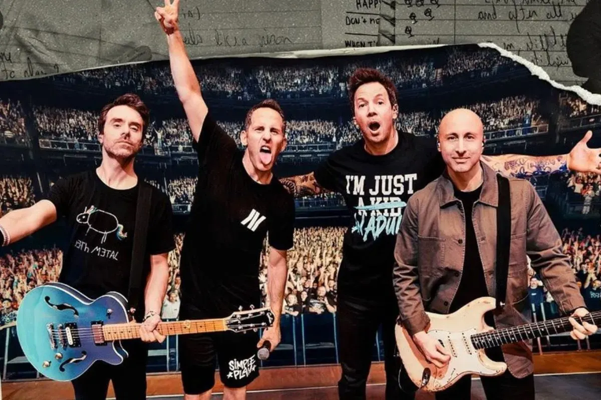 Potret Band Simple Plan. (Sumber: X)