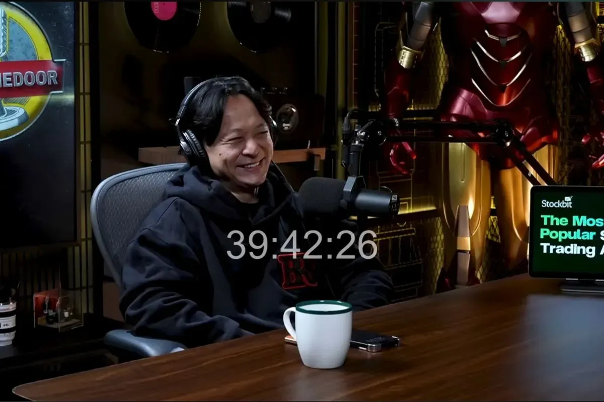 DJ Bravy dalam podcast Deddy Corbuzier, sebut siap jadi sosok ayah untuk anak Erika Carlina. (Sumber: tangkapan layar)