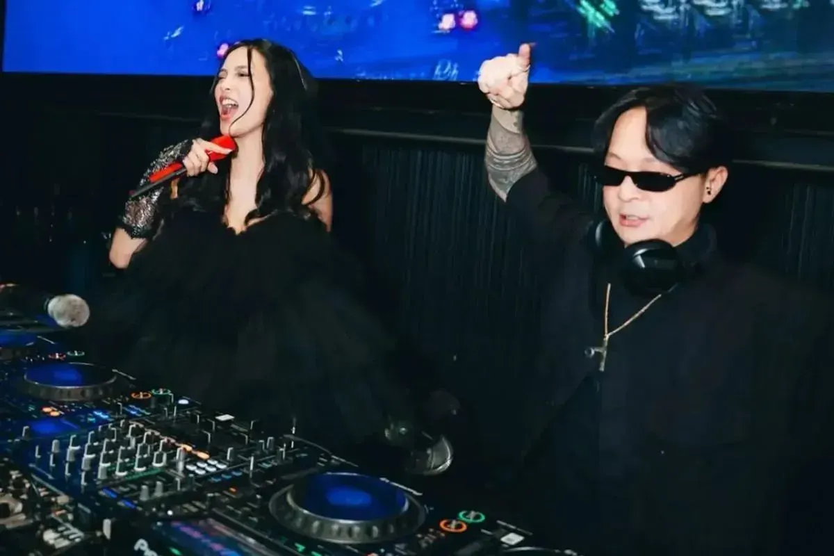 Potret Erika Carlina dan DJ Bravy. (Sumber: Instagram)