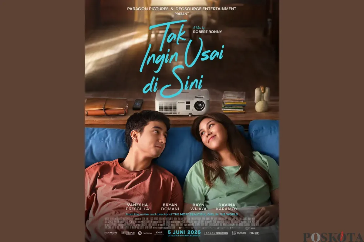 Sinopsis dan Daftar Pemeran Film Tak Ingin Usai di Sini yang Tayang 5 Juni 2025 Mendatang (Sumber: Instagram/takinginusaidisini/edited Muhammad Ibrahim)