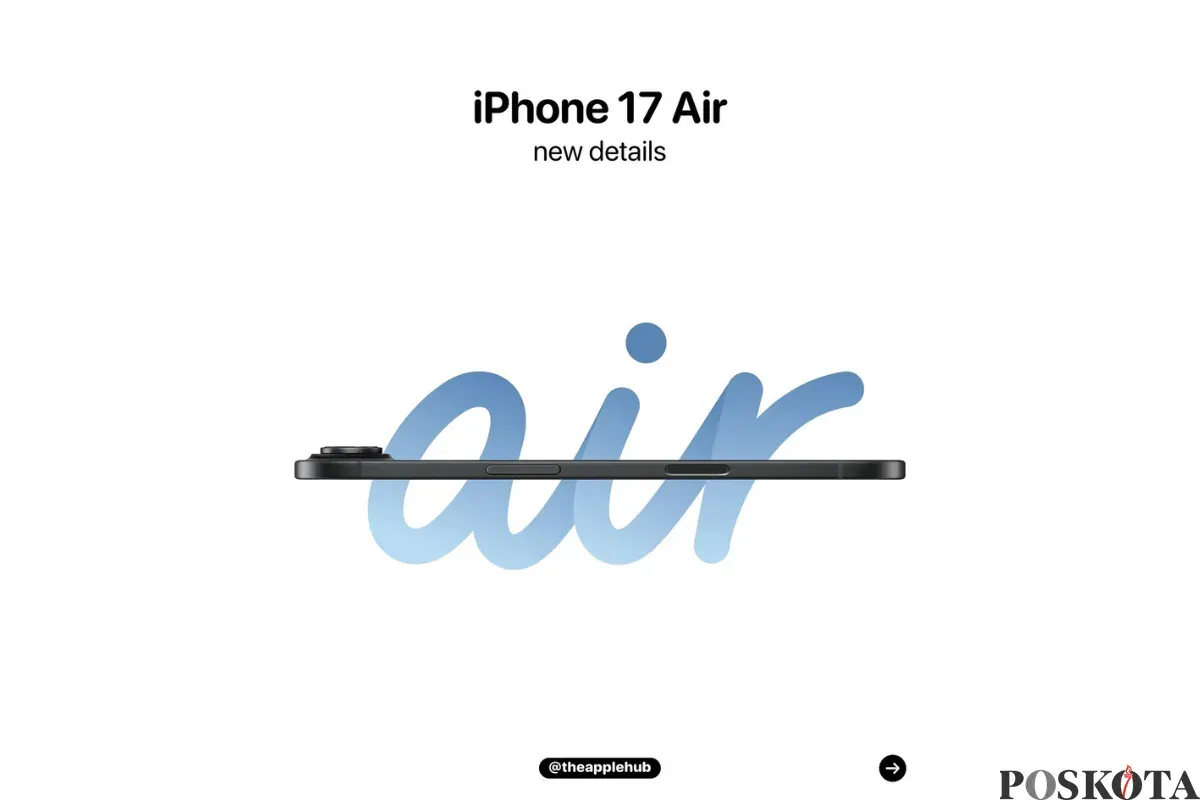 Bocoran Spesifikasi iPhone 17 Air, Smartphone Apple yang Tipis dengan Berbagai Keunggulan (Sumber: Instagram/theapplehub/Edited Muhammad Ibrahim)