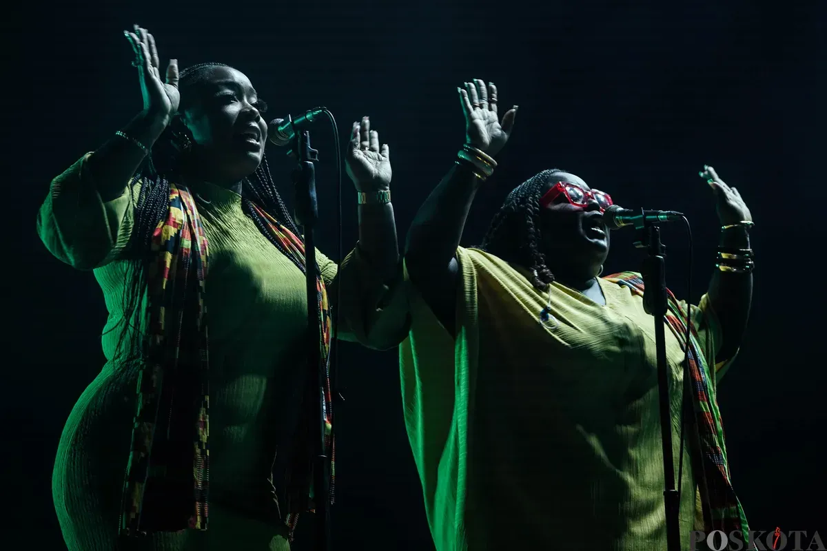 Grup musik The Stevie Wonder Celebration tampil pada Java Jazz Festival 2025 di Jiexpo Kemayoran, Jakarta, Jum'at, 20 Mei 2025. Poskota/Bilal Nugraha Ginanjar (Sumber: Poskota/Bilal Nugraha Ginanjar | Foto: Bilal Nugraha Ginanjar)