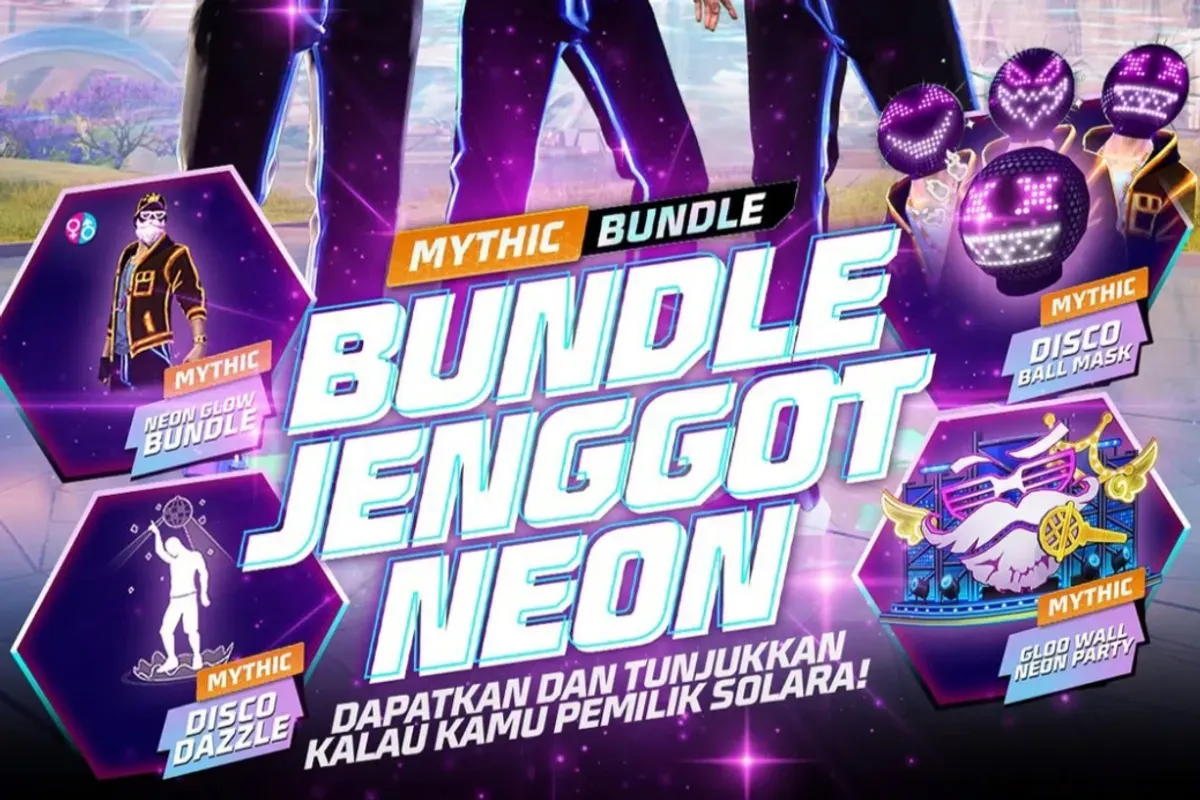 Hadiah bundle keren yang bisa didapat dari klaim kode redeem FF gratis. (Sumber: Instagram/freefirebgid)