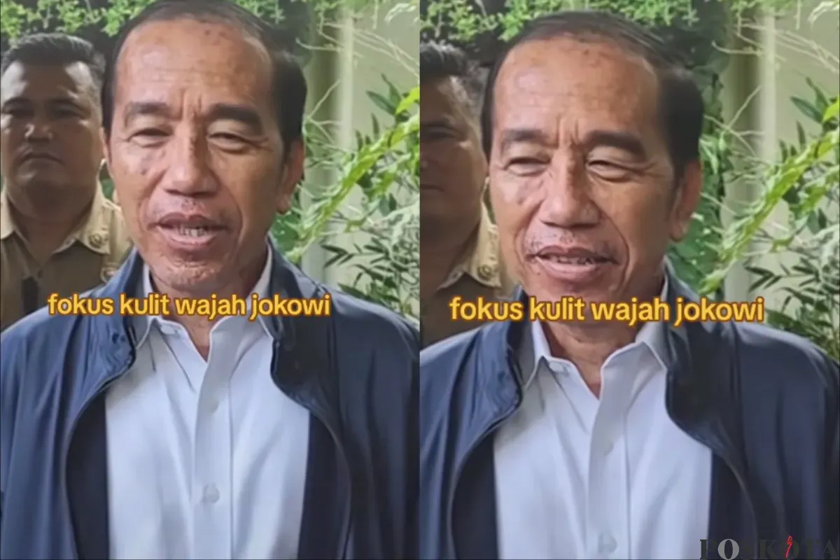 Kesehatan Jokowi jadi sorotan (Sumber: TikTok/negeriku_62)