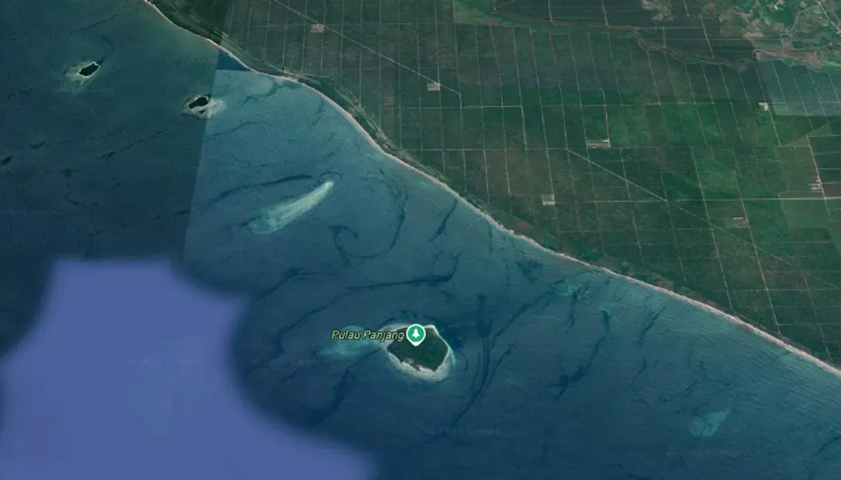 Setelah puluhan tahun bersengketa, 4 pulau akhirnya dikembalikan ke Aceh. Ini alasan Prabowo ambil keputusan berdasarkan novum Kemendagri. (Sumber: Google Maps 2025)