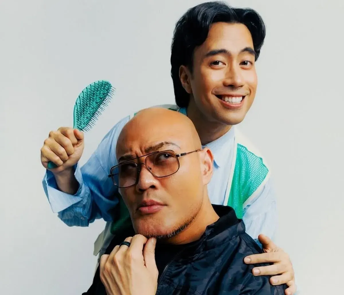 Vidi Aldiano dan Deddy Corbuzier. (Sumber: Instagram @vidialdiano)