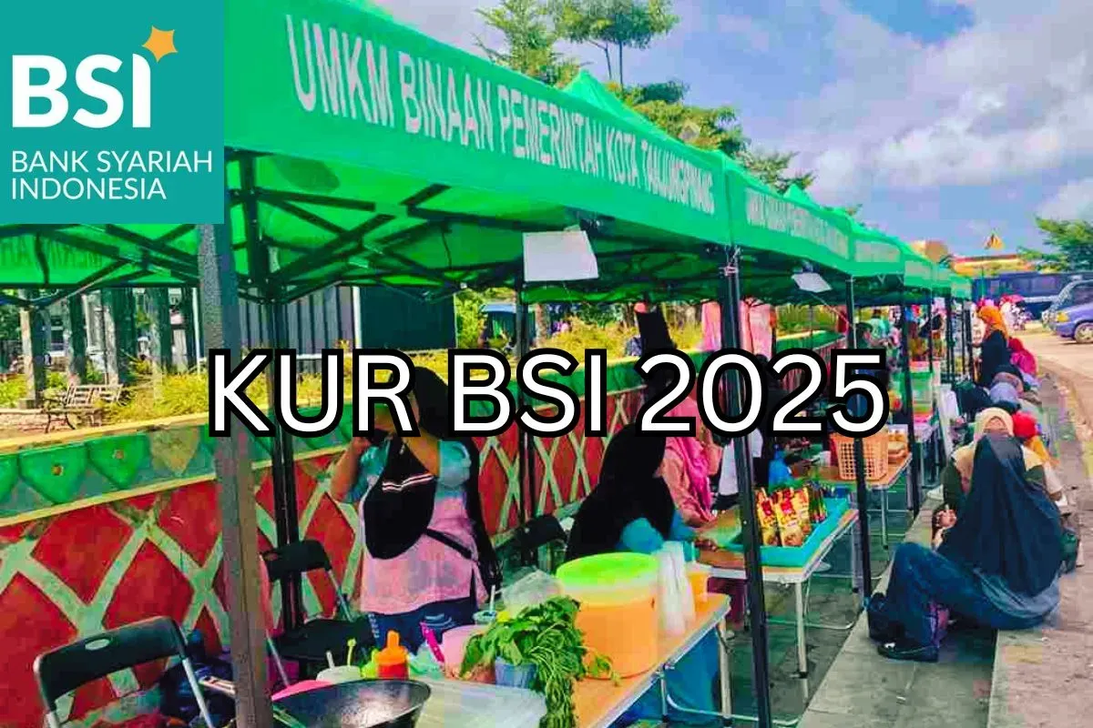 Ilustrasi pinjaman KUR BSI 2025 untuk UMKM. (Sumber: Poskota/Dzikri)