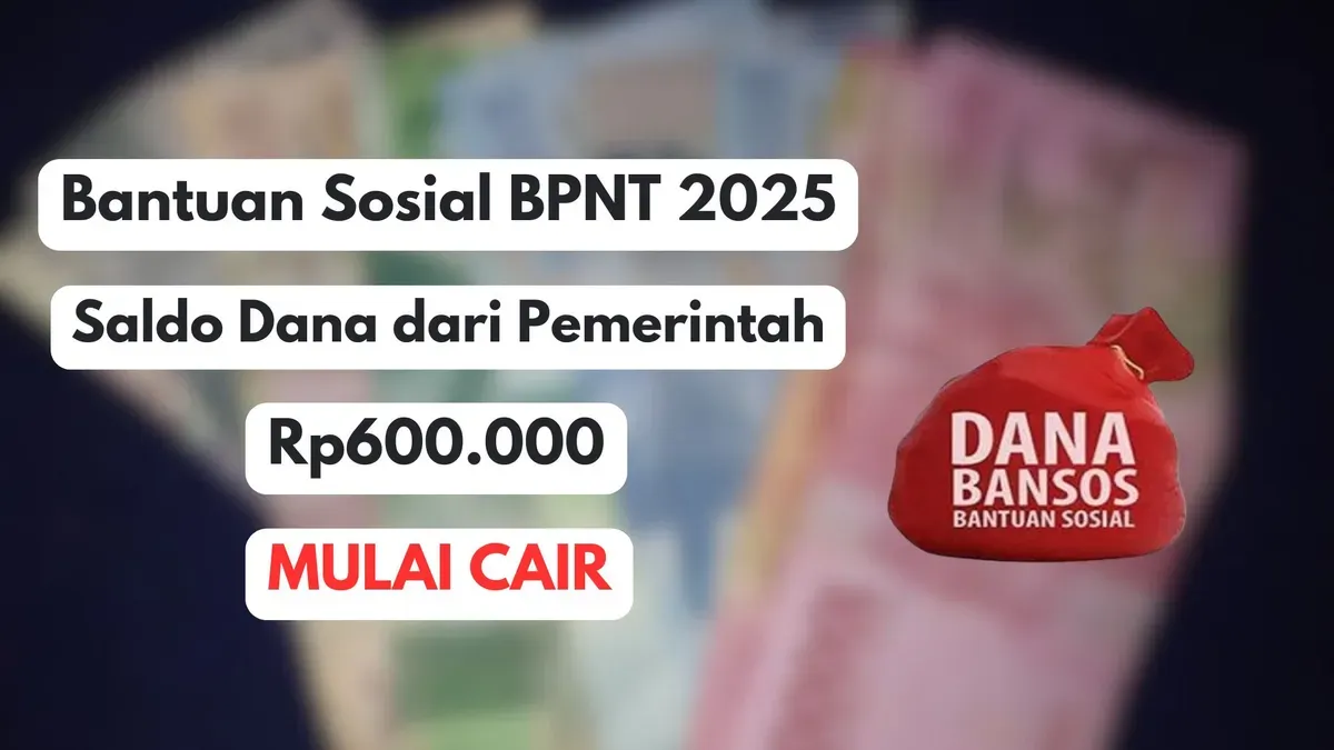 Saldo dana gratis Rp600.000 dari pemerintah cair lewat program bantuan sosial BPNT. Cek nama Anda sekarang di sini (Sumber: Poskota/Herdyan Anugrah Triguna)