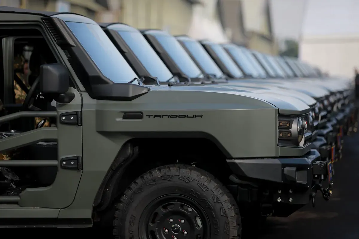 Maung MV3 produksi PT Pindad.