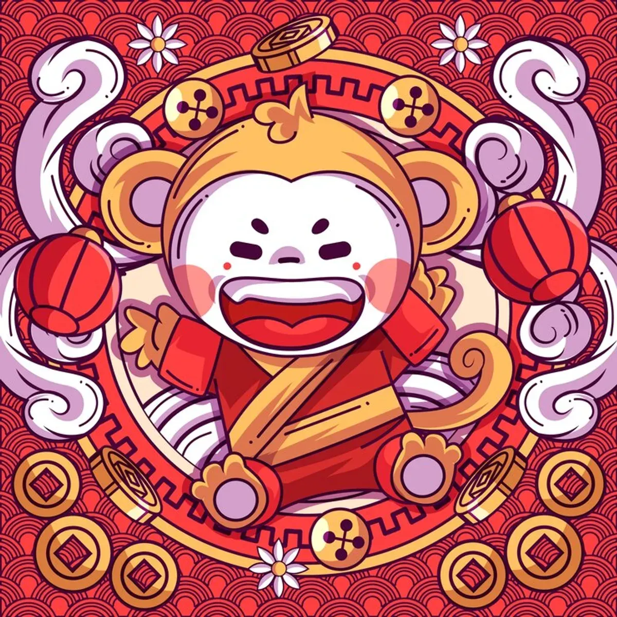 Shio monyet menjadi salah satu shio paling hoki besok. (Sumber: Freepik/pikisuperstar)