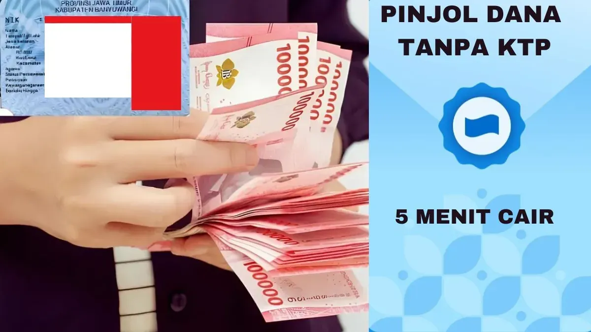 Cara mudah pinjam dana tanpa KTP. (Sumber: Dok. Poskota)