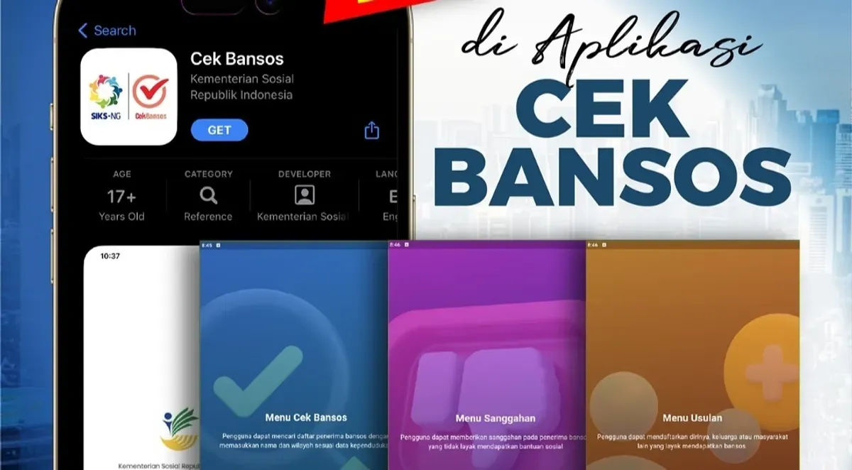 Cara Mudah Cek Status Penerima di DTSEN dan Bansos PKH, BPNT, dan BLT BBM yang Cair 2025. (IG Kemensos RI)