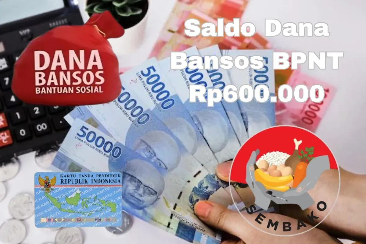 Saldo dana bansos BPNT Rp600.000 siap disalurkan, Begini cara cek syarat dan status penerima. (Sumber: Poskota/Syania Nurul Lita Baikuni)