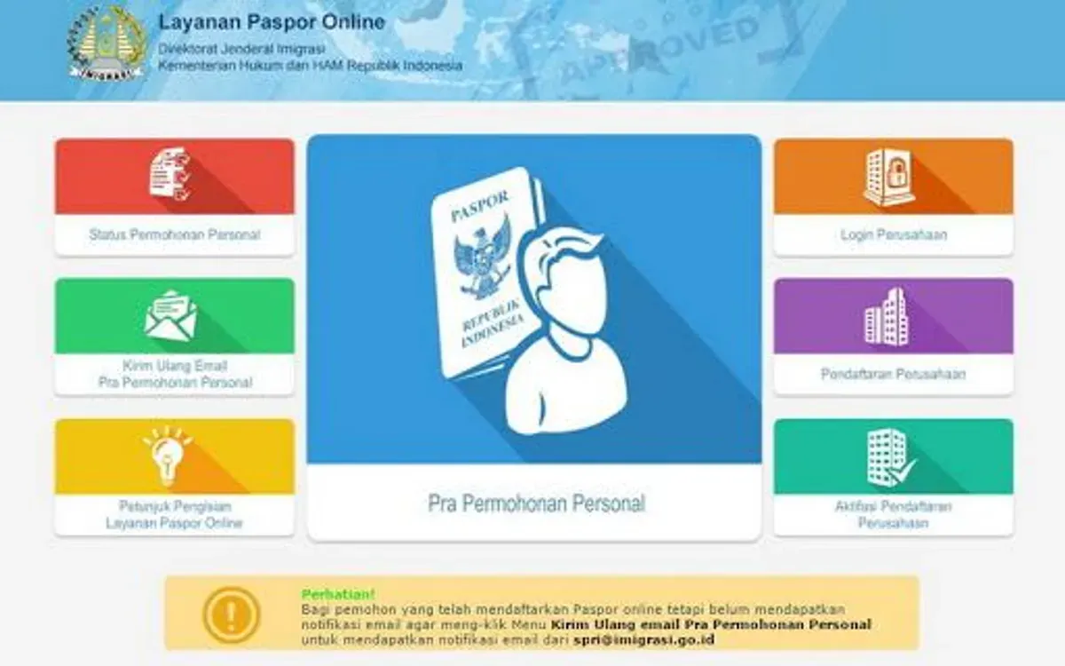 Ilustrasi cara membuat paspor online. (Sumber: Pinterest/Widodo Groho Tiatmojo)