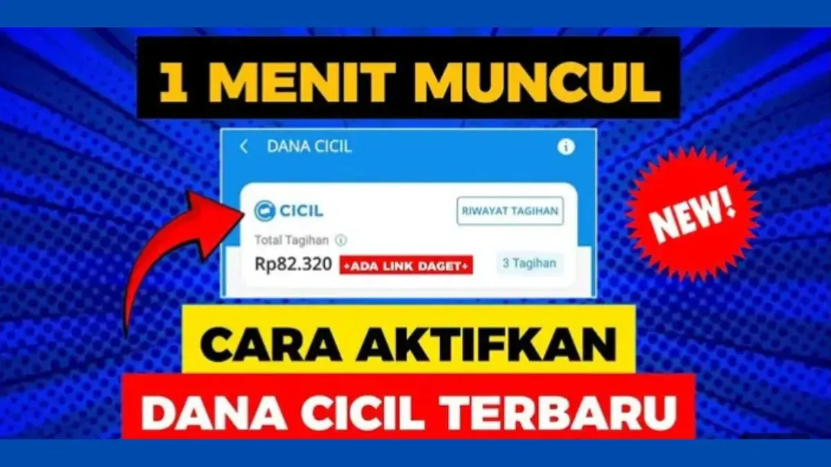 Ilustrasi - Simak panduan lengkap mengaktifkan fitur DANA cicil selengkapnya. (Sumber: YouTube/BOS DANA)
