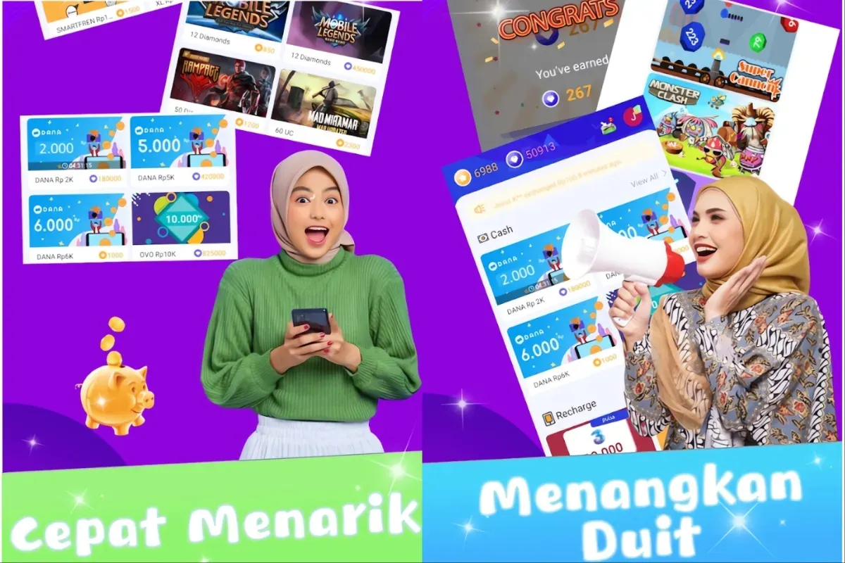 Dapatkan Cuan Setiap Hari dari Aplikasi Penghasil Uang Berikut, Langsung Ditransfer ke Dompet Digital DANA (Sumber: PlayStore/Jadiduit)