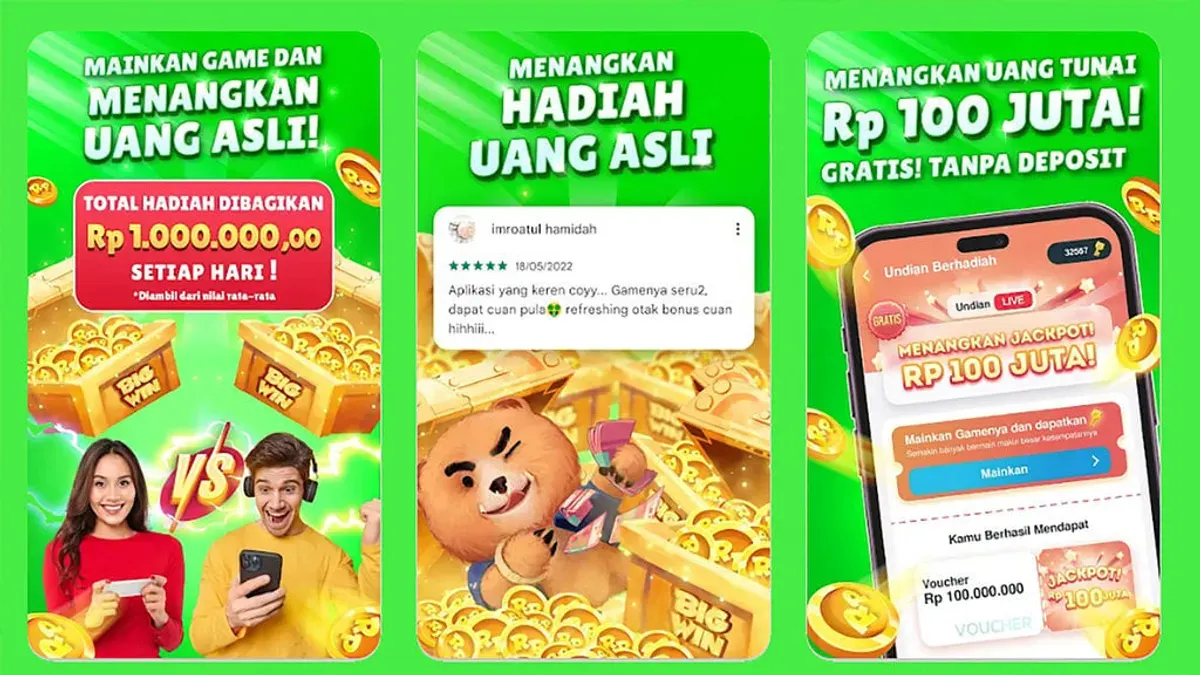 Koin gratis di MAGER. (Sumber: Google Play)
