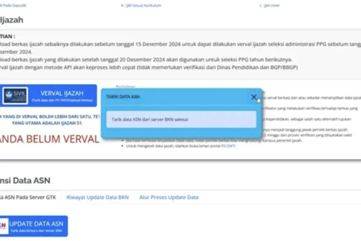 Pastikan foto profil di MYASN 2025 sesuai ketentuan: format JPG/PNG, maksimal 500 KB, dan menggunakan foto resmi (berdasi, latar merah) (Sumber: Screenshot/MYASN 2025)