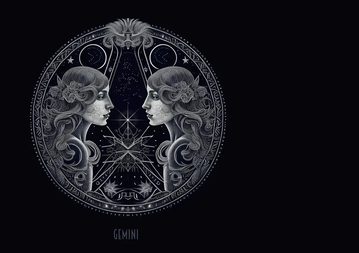 April jadi bulan emas buat Gemini! Rezeki ngalir deras, karier naik daun, dan urusan cinta makin harmonis.(Sumber: Pixabay/Darkmoon_art)