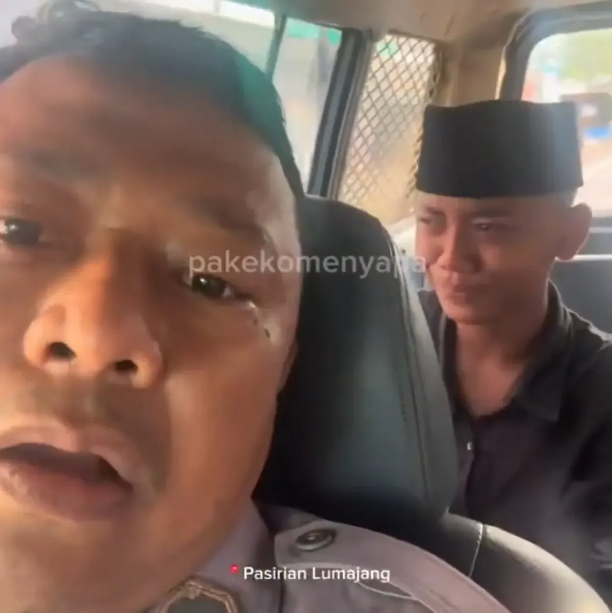 Viral, bocah di Lumajang menangis saat ditangkap polisi gara-gara mengikuti balapan liar. (Sumber: Capture Akun @polresboyolali)