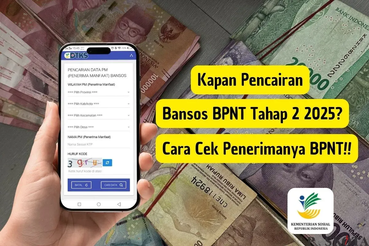 Berikut ini informasi terkait jadwal penyaluran bansos BPNT tahap 2 2025 hingga cara cek penerimanya. (Sumber: Poskota/Iko Sara Hosa)