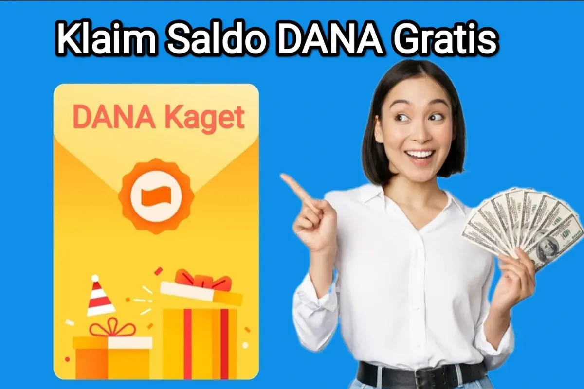 Ilustrasi - Klaim saldo DANA Kaget gratis dari
Iink berhadiah. (Sumber: DANA|Freepik)