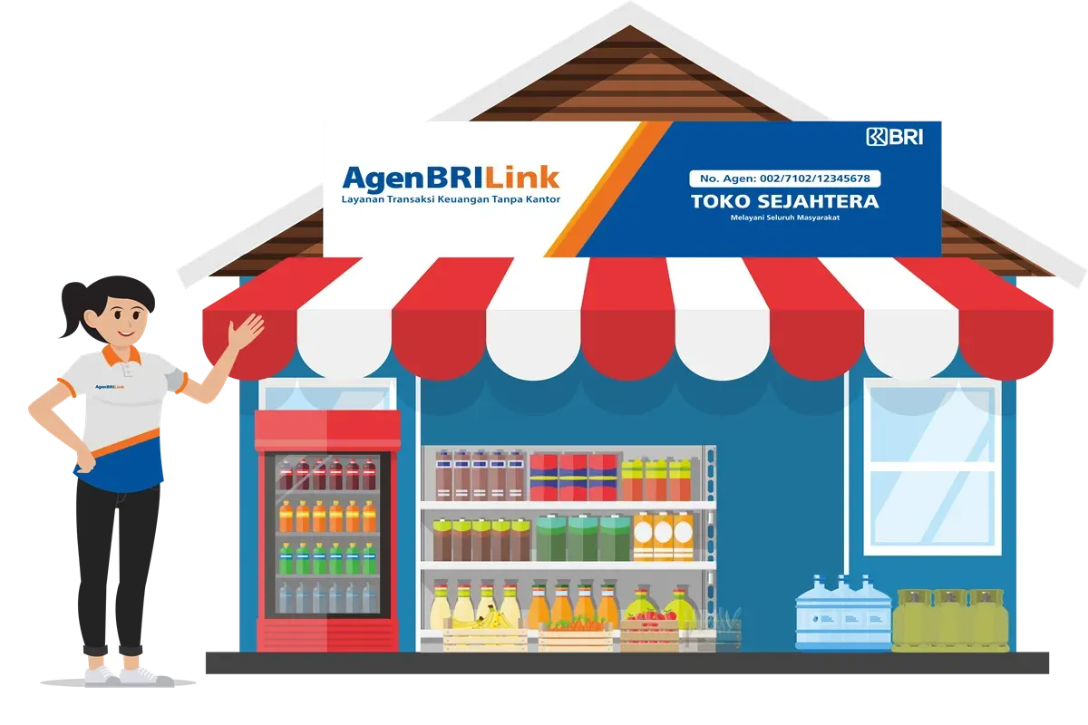 Cara hasilkan cuan dengan menjadi agen BRILink. (Sumber: bri.co.id)