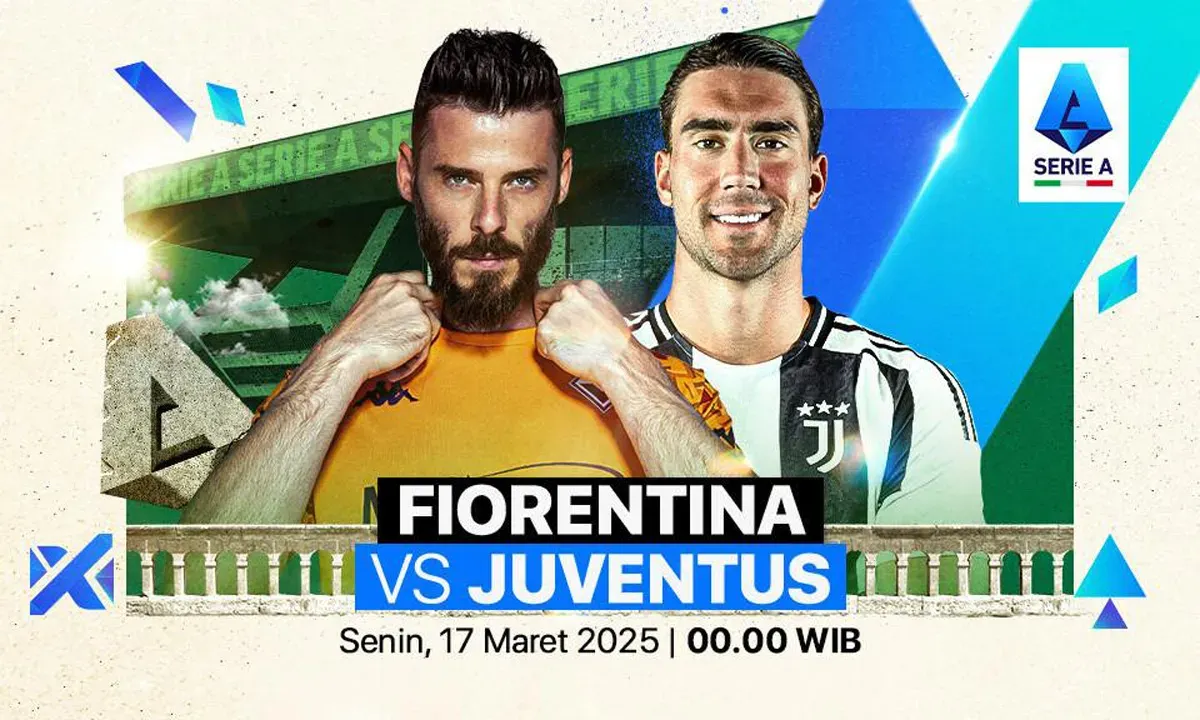 Cek info live streaming Fiorentina vs Juventus. (Sumber: Vidio)