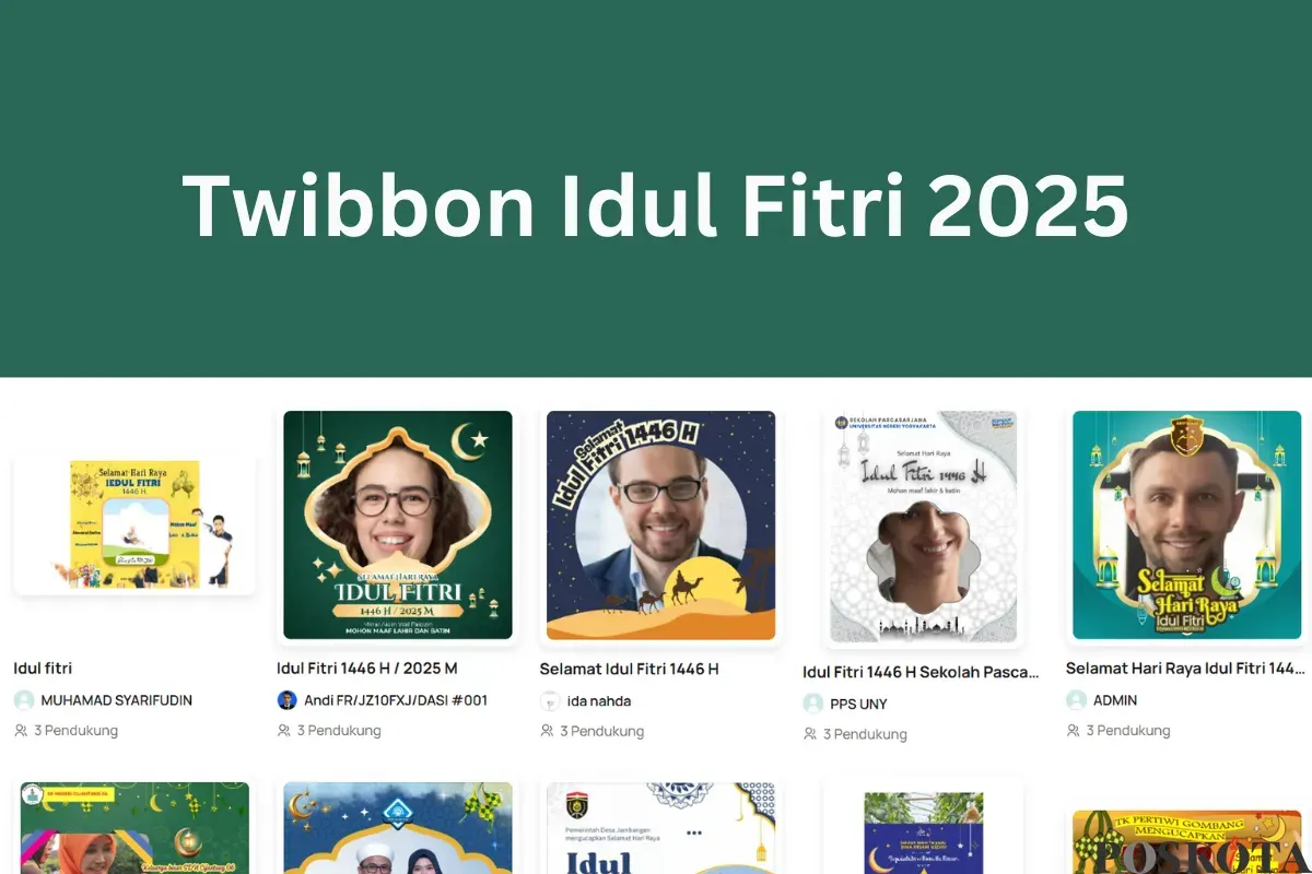 15 Link Twibbon Idul Fitri 2025 dan Cara Pakainya (Sumber: Canva/Edited Muhammad Ibrahim)