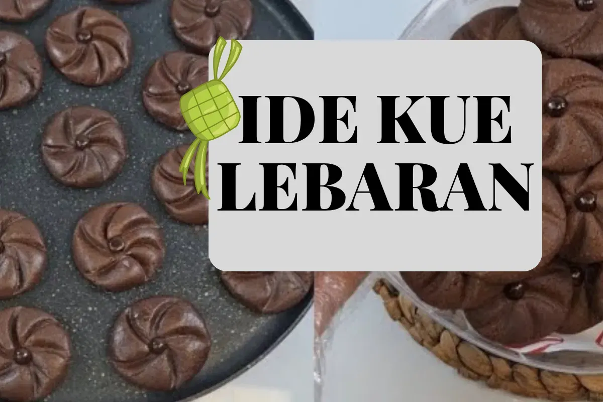 Ini resep kue kering cokelat yang cocok untuk camilan lebaran. (Sumber: Tangkapan layar YouTube Dapur Resep Simple edited Huriyyatul Wardah)