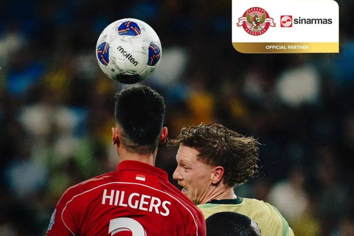 Timnas Indonesia kalah telak dari Australia, netizen minta Bung Towel bersuara. (Sumber: X @TimnasIndonesia)