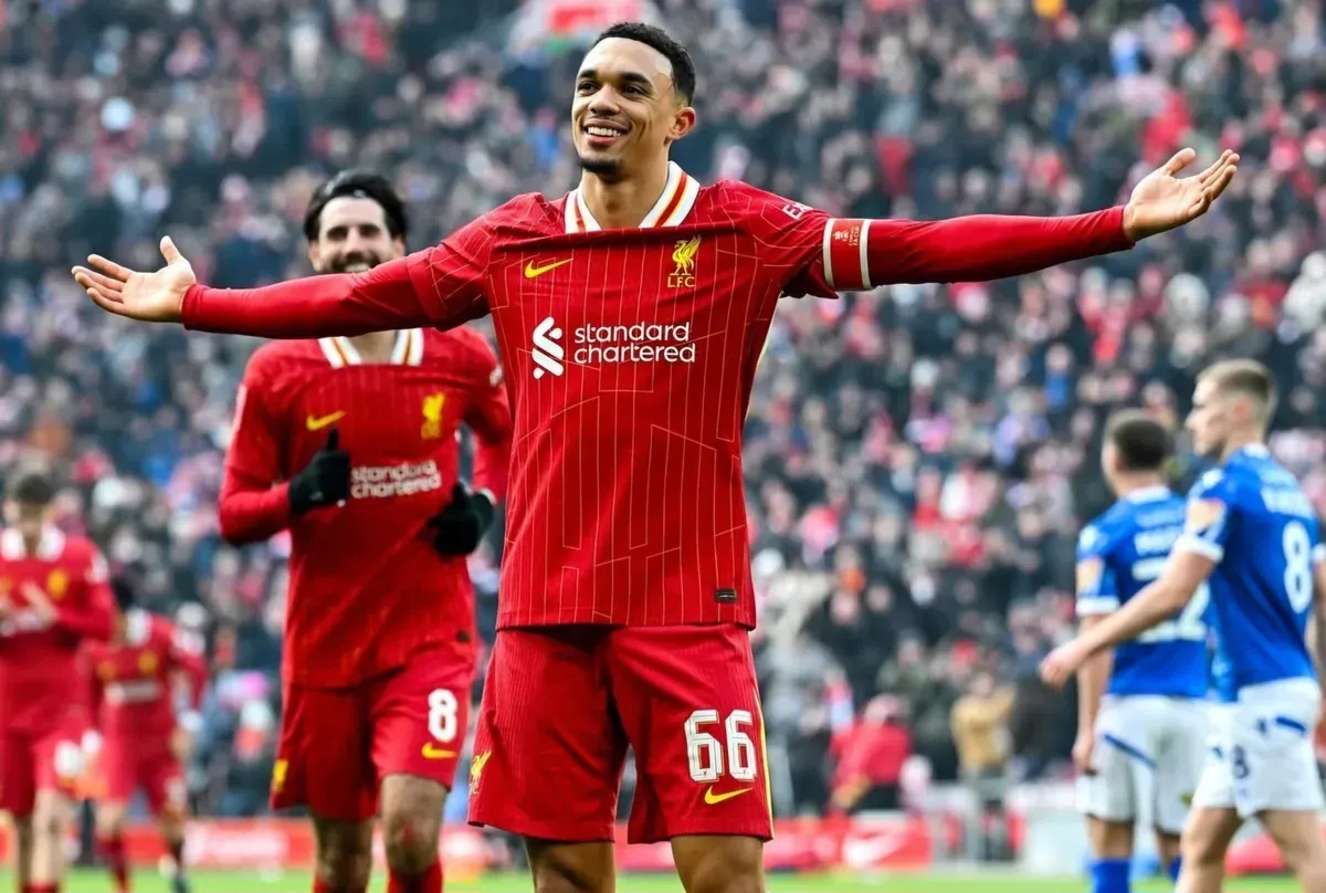Real Madrid Alexander Arnold secara serius bahkan menunggu hingga kontaknya habis. (Sumber: Tangkapan layar/Instagram @trentarnold66)