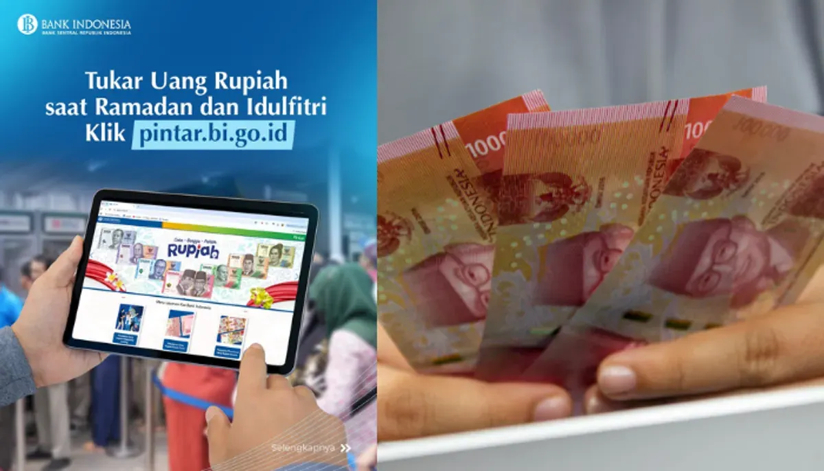 Bank Indonesia menegaskan layanan penukaran uang baru Lebaran 2026 hanya dua periode melalui PINTAR BI. Cek jadwal pemesanan, penukaran, dan solusi jika kuota habis. (Sumber: Instagram/@bank_indonesia)