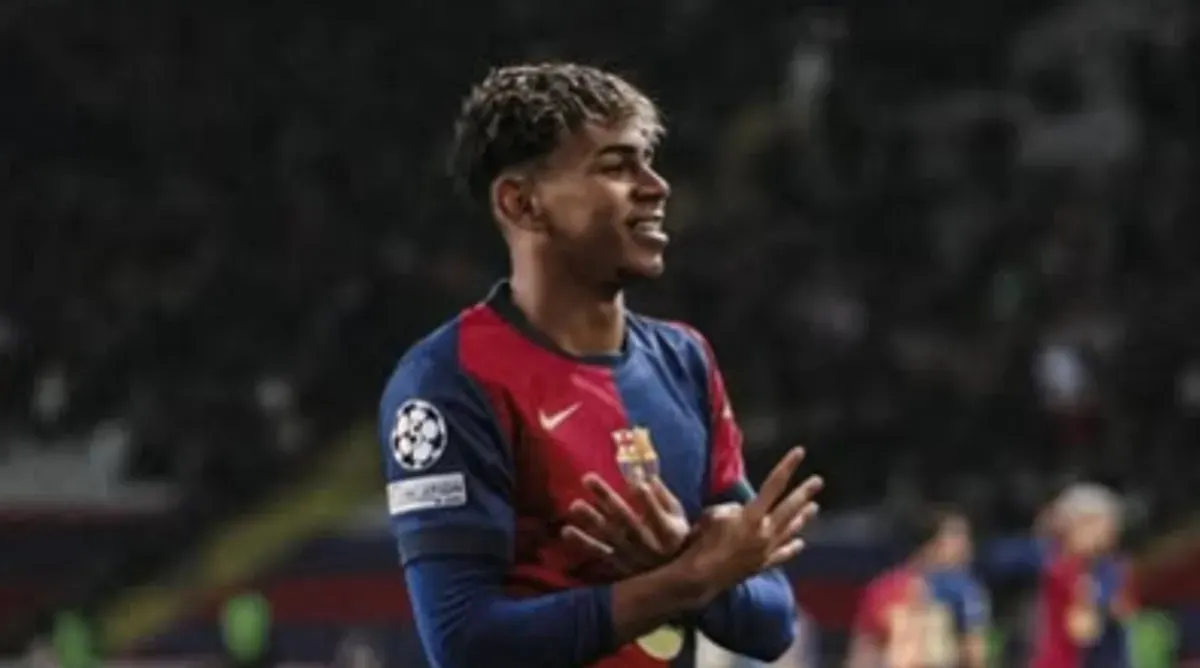 Wonderkid Barcelona, Lamine Yamal, punya awal karier yang lebih bagus dari Messi dan Ronaldo. (Sumber: Instagram/@lamineyamal)