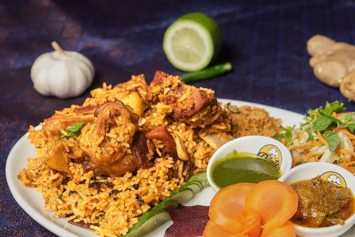 Salah satu hidangan khas Lebaran, Nasi Biryani dari Persia. (Sumber: Pixabay/shouravsheikh)