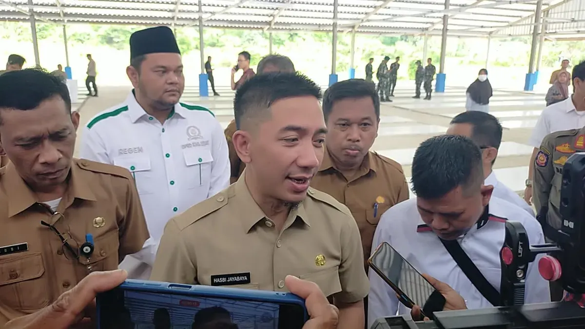 Bupati Lebak, Hasbi Asyidiki Jayabaya. (Sumber: Poskota/Samsul Fatoni)
