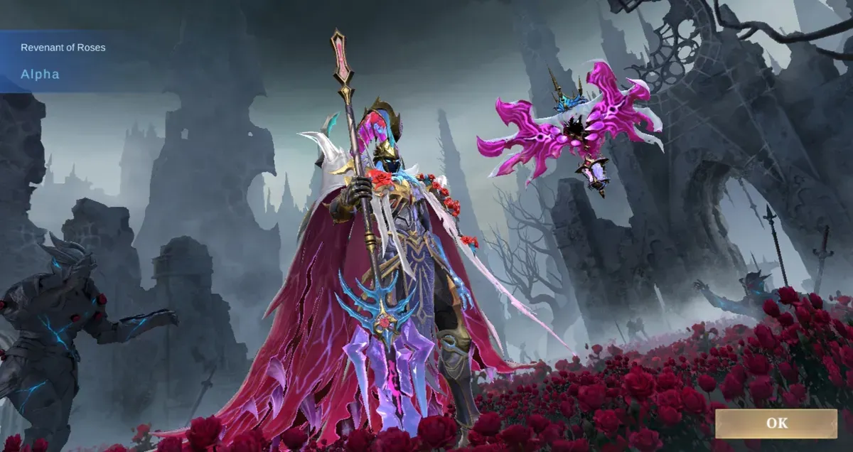 Skin hero Alpha Legends, dapatkan dengan cara klaim kode redeem Mobile Legends terbaru. (Mobile Legends)