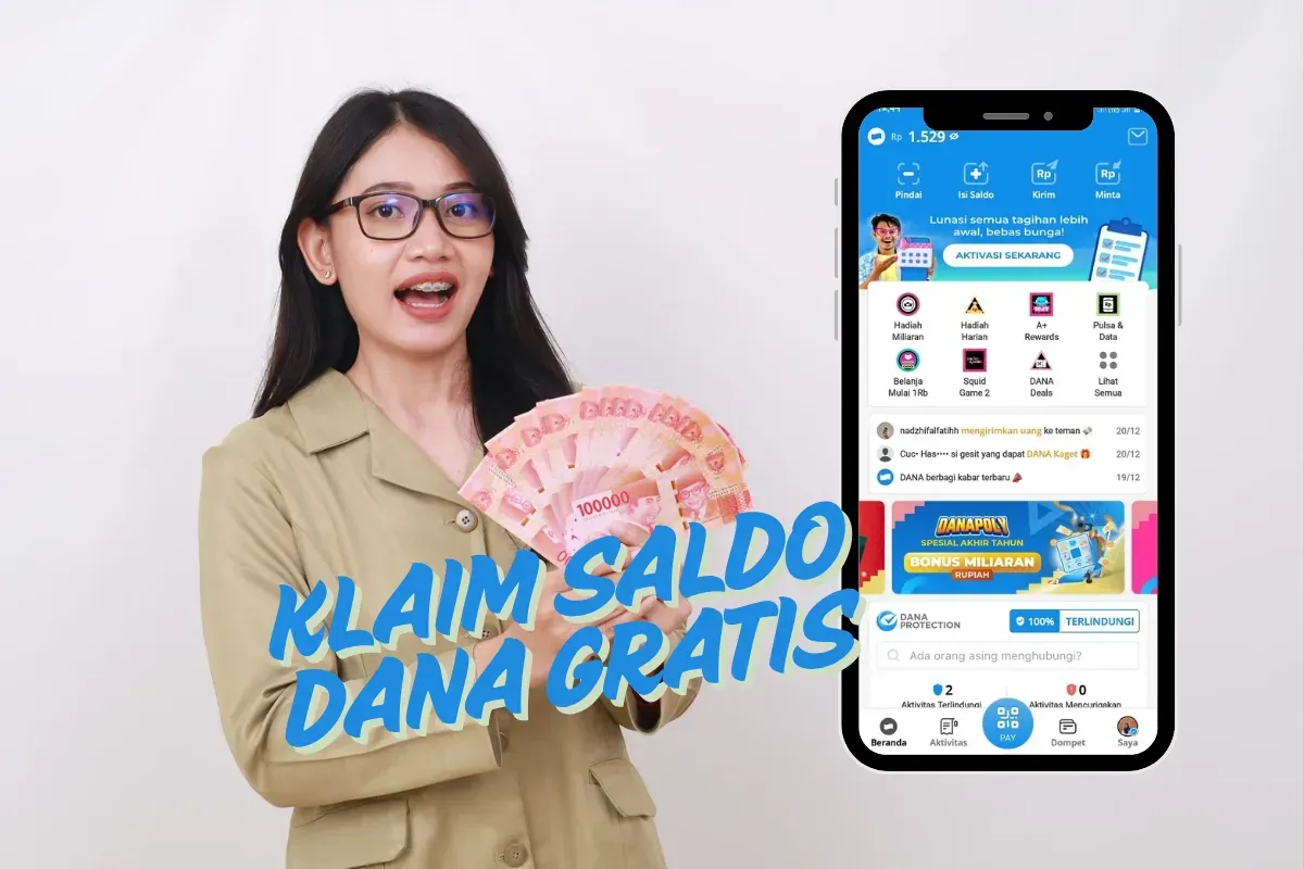 Ini 3 aplikasi penghasil uang yang direkomendasikan untuk mendapatkan saldo DANA gratis. (Sumber: Poskota/Canva edited Huriyyatul Wardah)