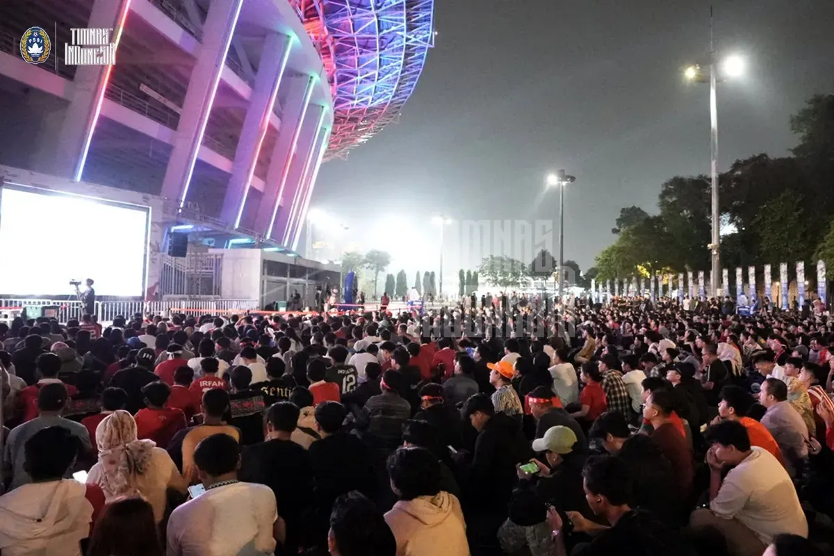 Info daftar lokasi nobar Timnas Indonesia vs Bahrain di Kota Surabaya. (Sumber: X @TimnasIndonesia)