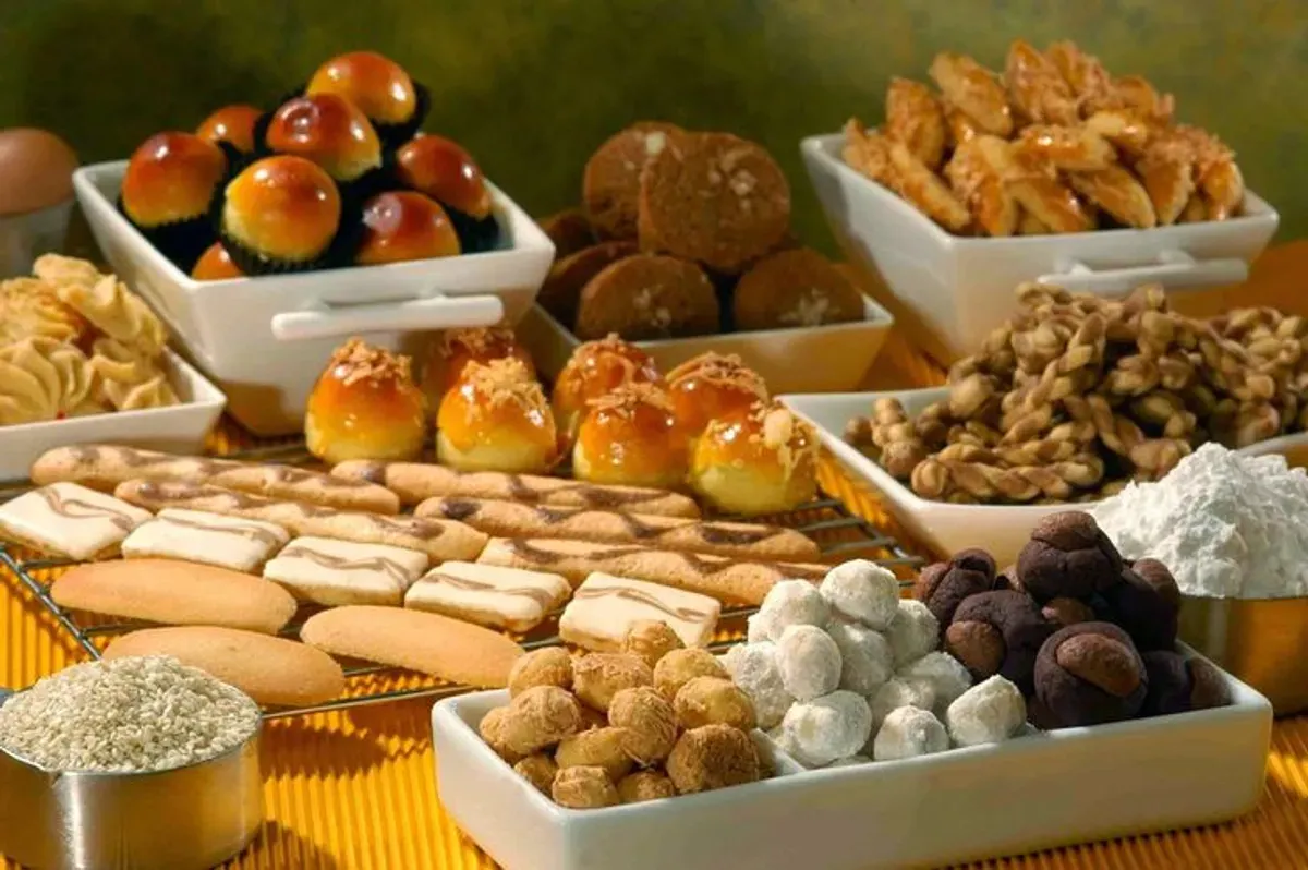 Makanan khas lebaran kue kering (Sumber: Pinterest)