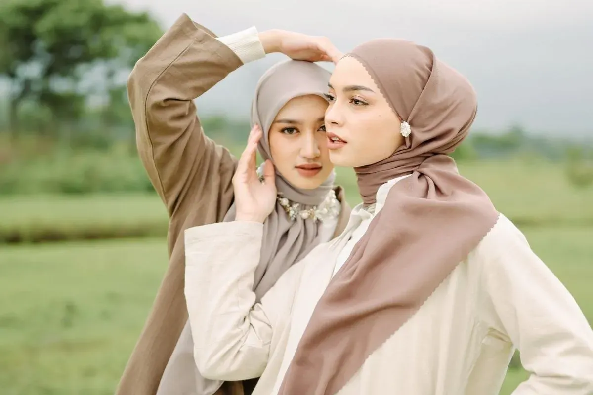 Rekomendasi model hijab staylish. (Sumber: Pinterest)