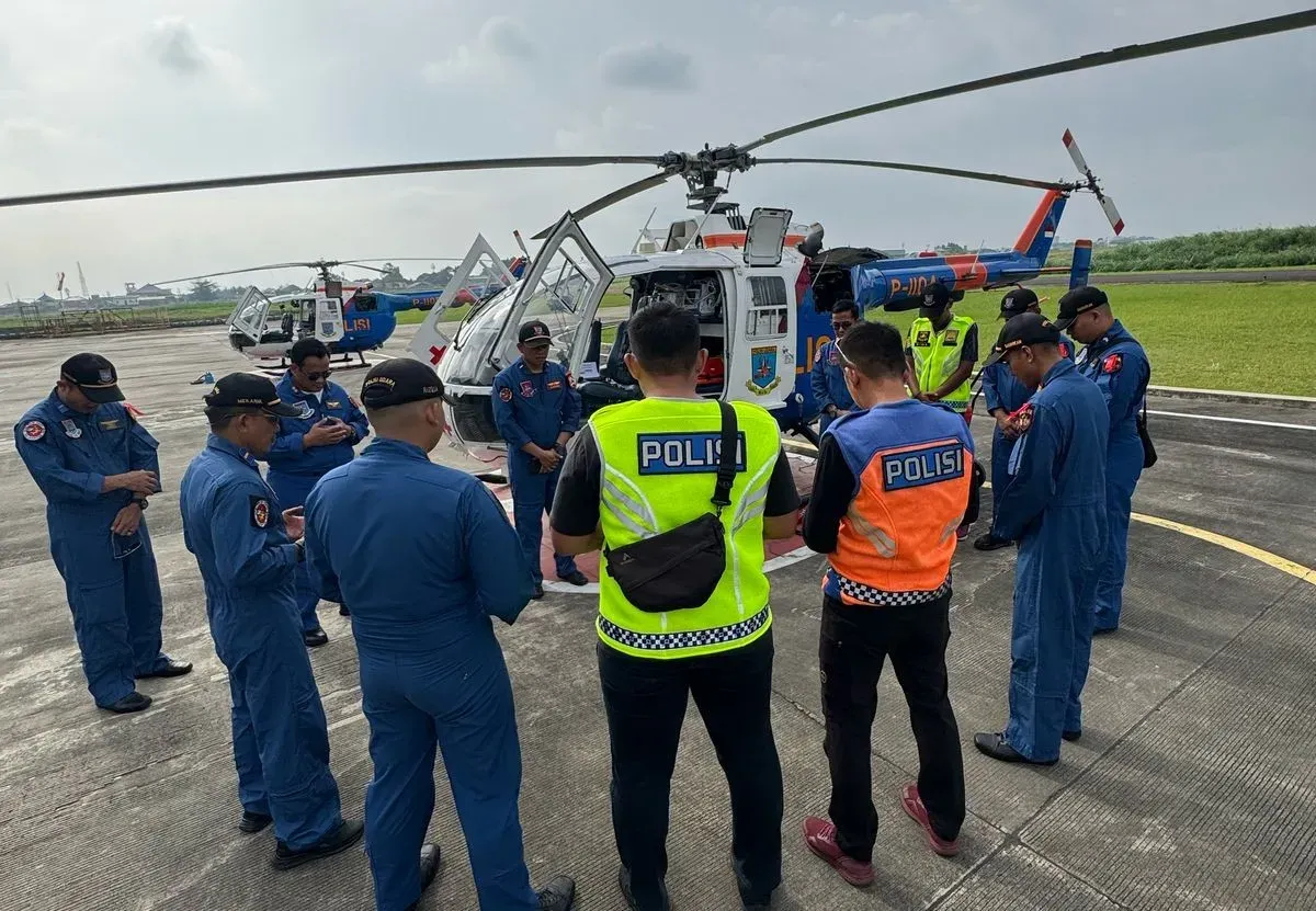 Ditpoludara Baharkam Polri menyiagakan ambulans udara untuk mengantisipasi insiden darurat selama masa mudik Idul Fitri 1446 hijriah dan lebaran 2025. (Sumber: (Dok. Humas Polri))