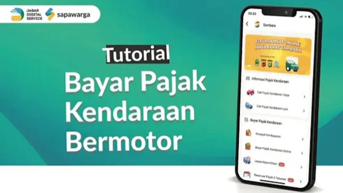Mau tahu cara mudah bayar pajak kendaraan secara online untuk warga Jabar? Temukan solusinya di sini, tanpa repot ke kantor Samsat. (Sumber: Jabar Digital Service)