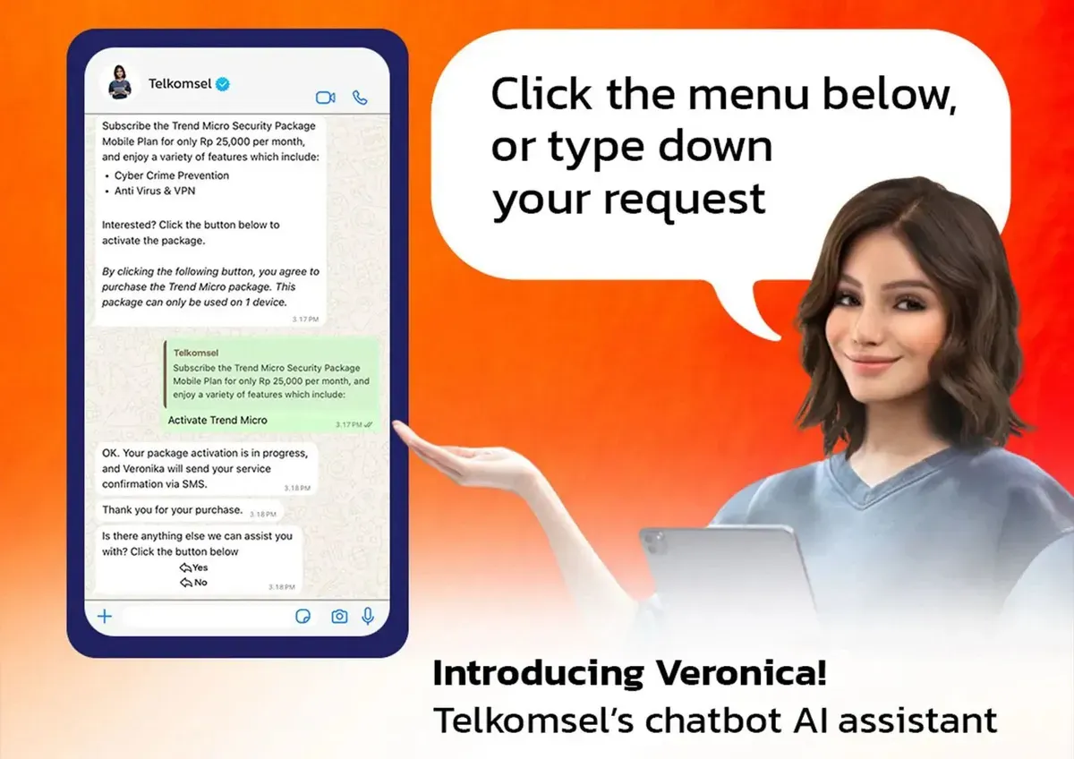 TelkomGroup akan mengintegrasikan teknologi LlaMa Meta. (Sumber: Dok. Telkom)