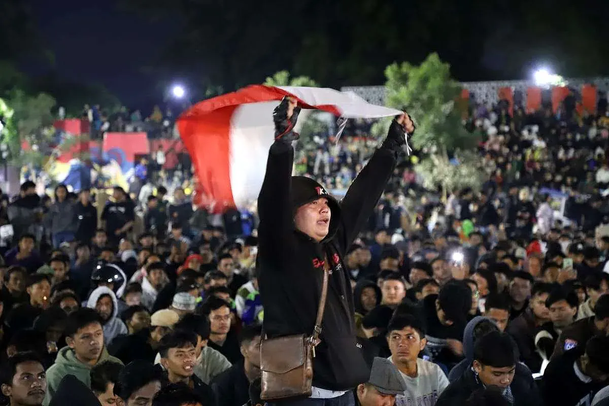 Ilustrasi, nobar Timnas Indonesia vs Bahrain di Bogor. (Sumber: Humas Pemprov Jabar)