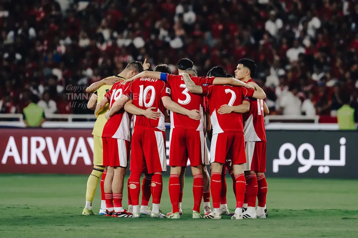 Begini cara Timnas Indonesia mampu lolos ke putaran final Piala Dunia 2026. (Sumber: X/ Timnas Indonesia)
