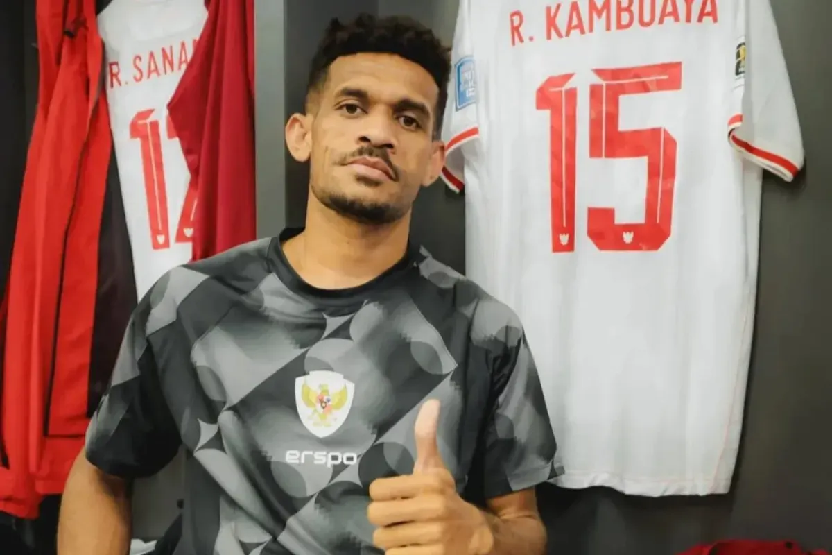 Setahun hangatkan bangku cadangan, Ricky Kambuaya berhasil comeback bersama timnas Indonesia. (Sumber: X/ Officialkjti)