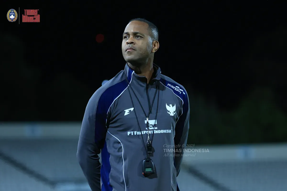 Patrick Kluivert mendapat kabar baik jelang Timnas Indonesia melawan China dan Jepang, pada Juni 2025, nanti. (Sumber: kitagaruda.id)