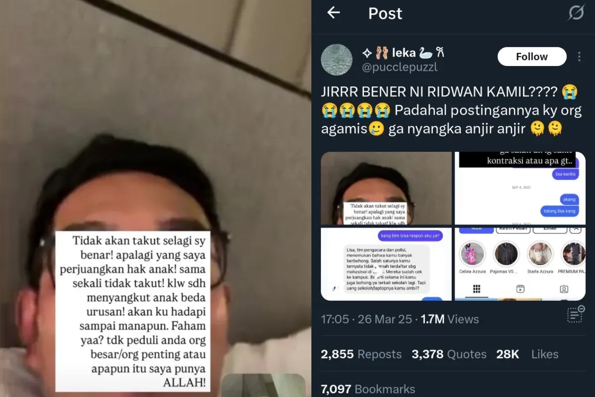 Ridwan Kamil diduga selingkuh (Sumber: X/@pucclepuzzl)